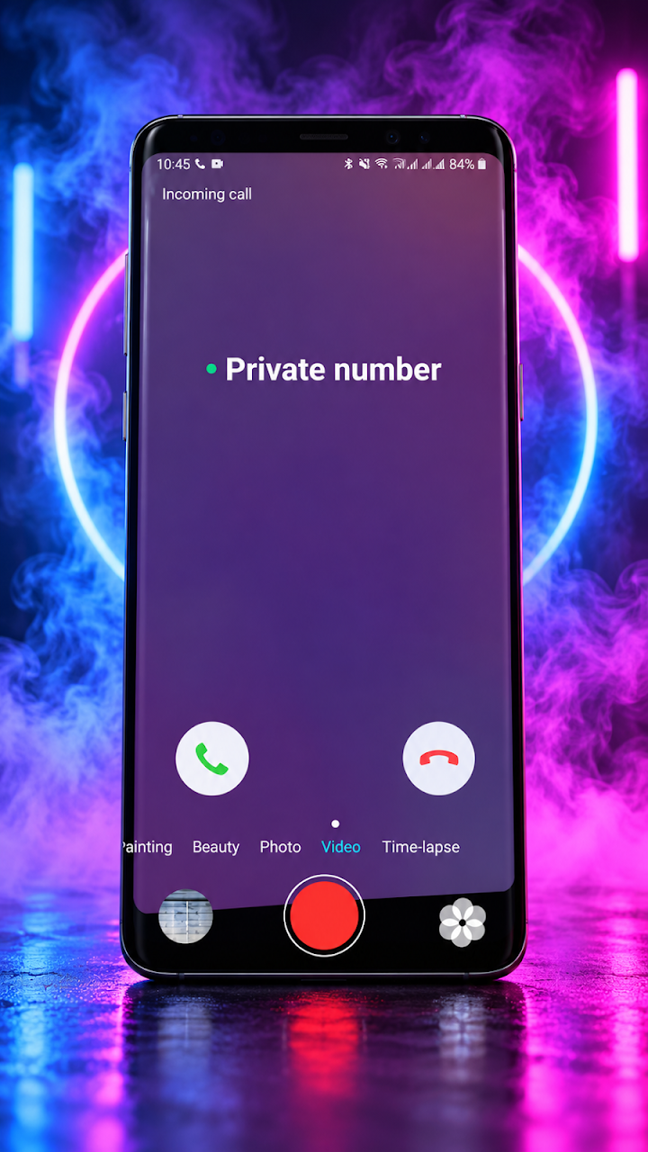 HAMS Private Number promotional image · Google Play